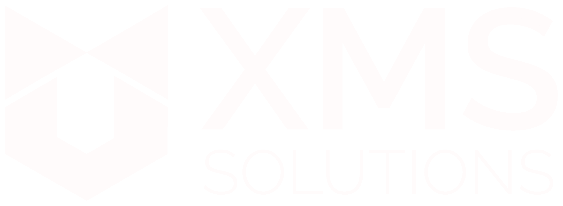 XMS Solutions - Logo White